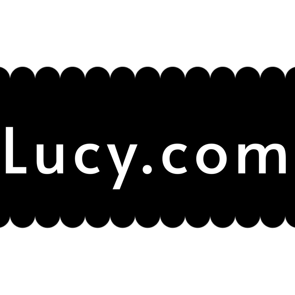 Retro black and white Lucy.com athletic pants.